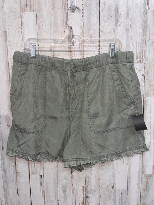 OLIVE TIME & TRU FRAYED SHORTS, LADIES L