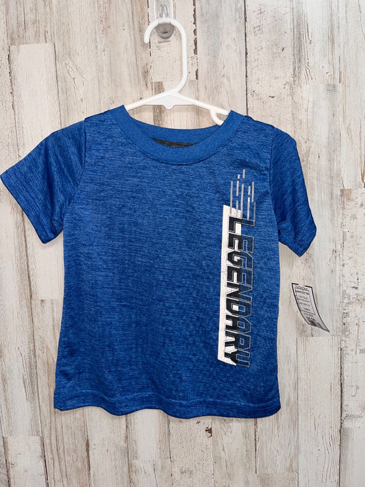 BLUE PRO ATHLETE LEGENDARY TEE, BOYS 2T
