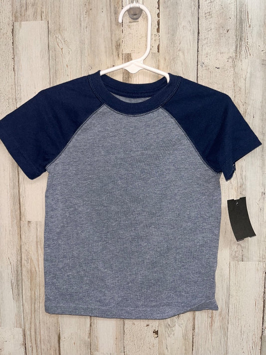 NAVY/BLUE CAT & JACK RAGLAN, BOYS 2T
