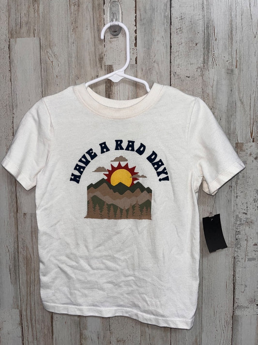 WHITE GARANIMALS RAD DAY TEE, BOYS 3T