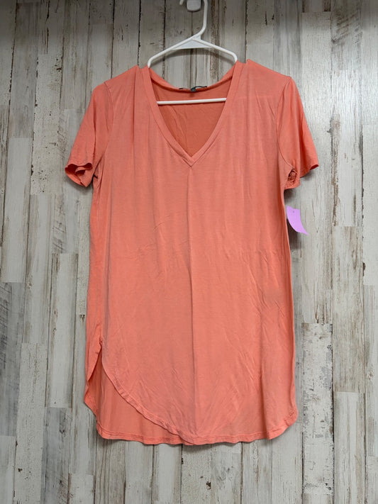 PEACH EMMAS CLOSET VNECK COTTON TEE, LADIES M