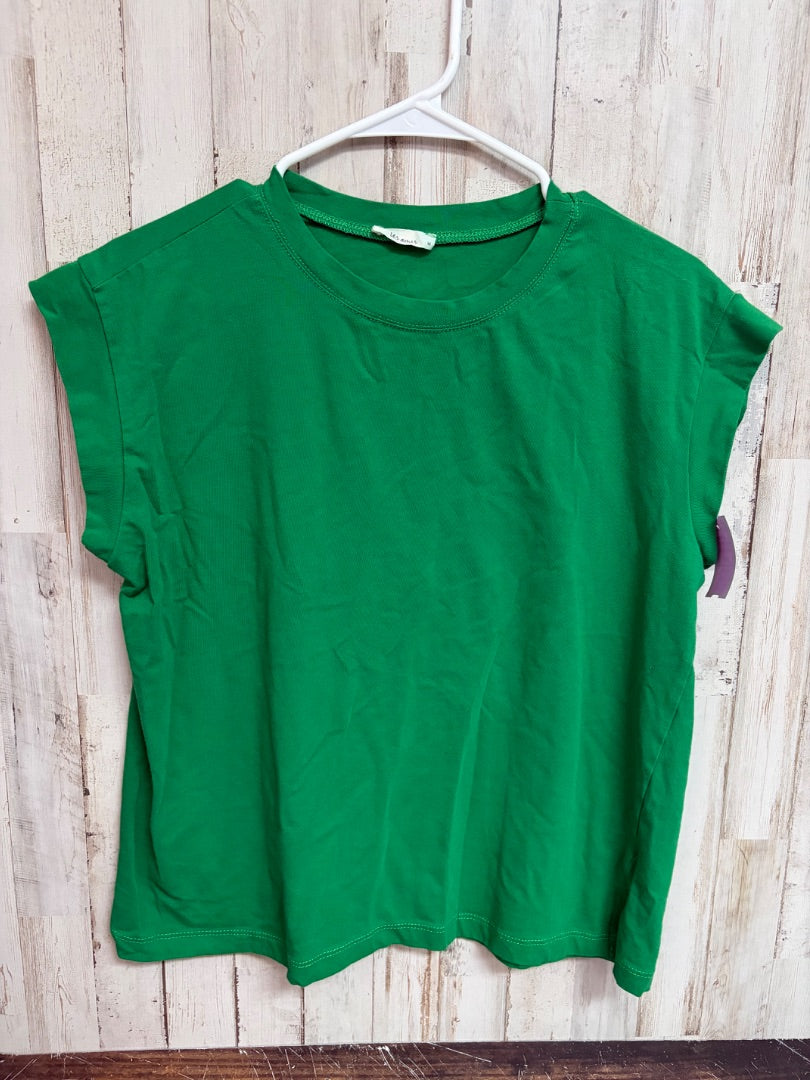 GREEN LES AMIS SLEEVELESS TOP, LADIES M
