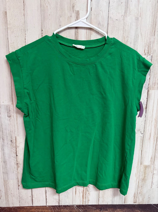 GREEN LES AMIS SLEEVELESS TOP, LADIES M