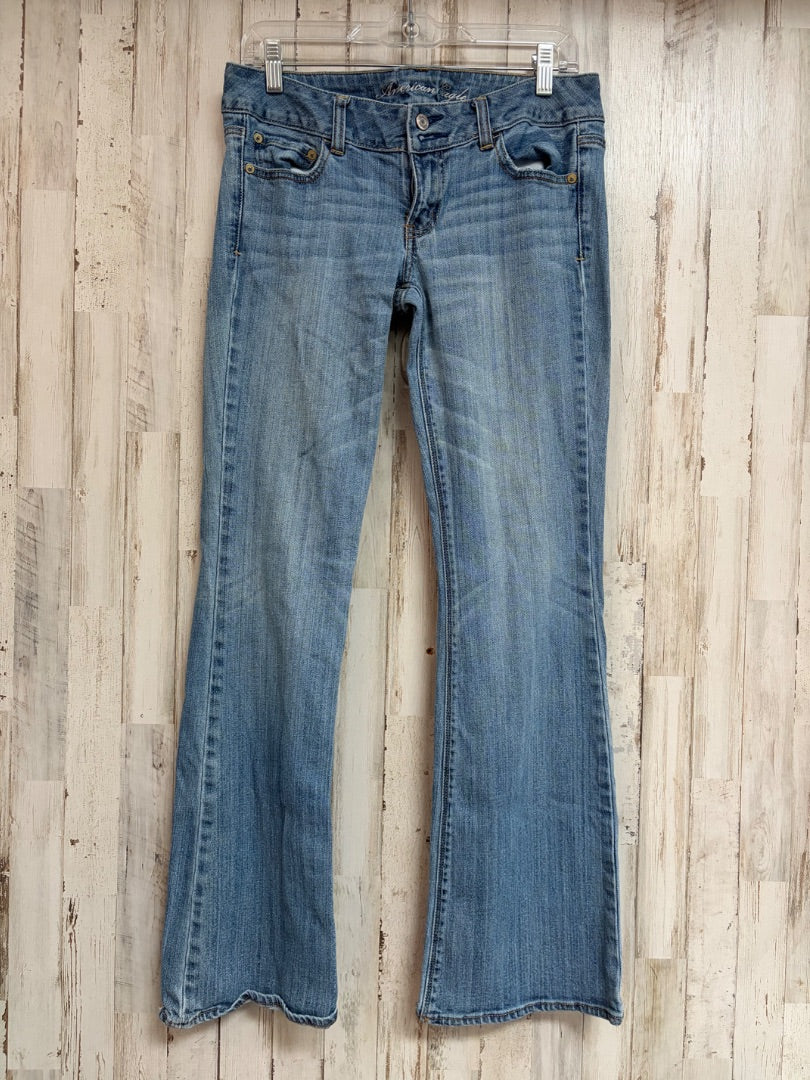 DENIM AMERICAN EAGLE SZ8 ARTIST JEANS, LADIES M