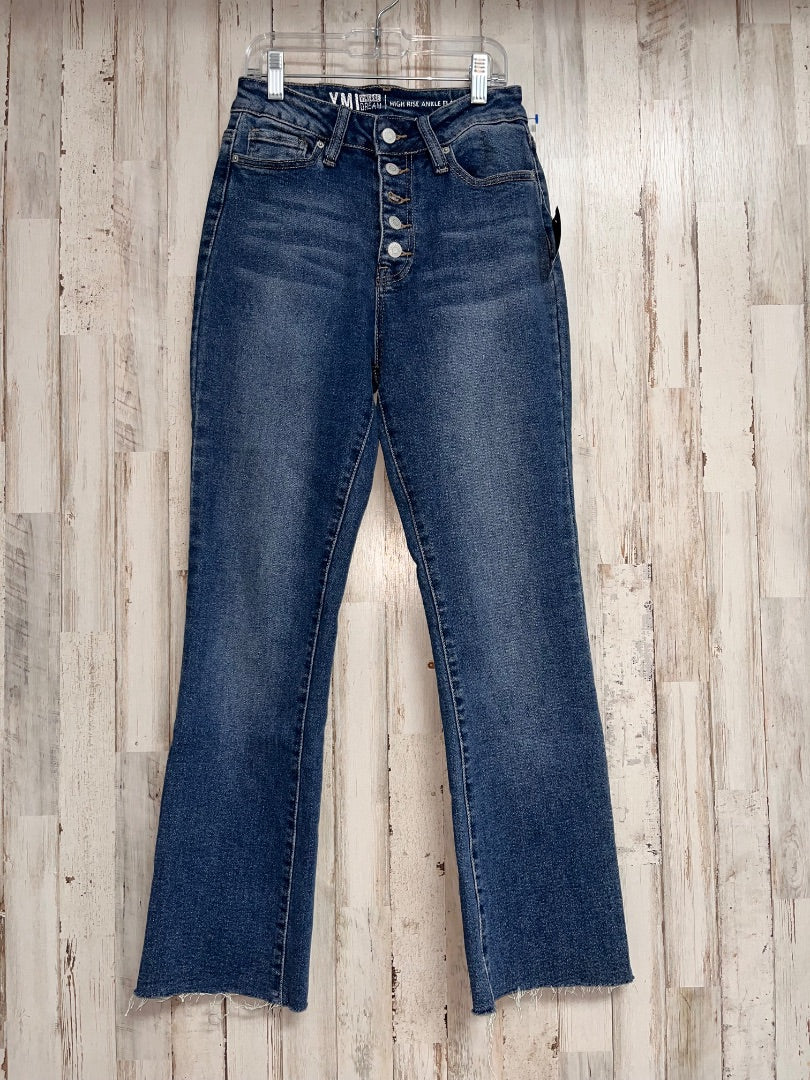 DENIM YMI 5/27 BUTTON FLY PANTS, LADIES S