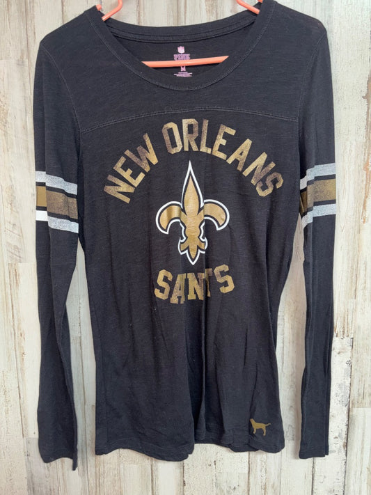 BLACK PINK NOLA SAINTS LONGSLEEVE, LADIES M