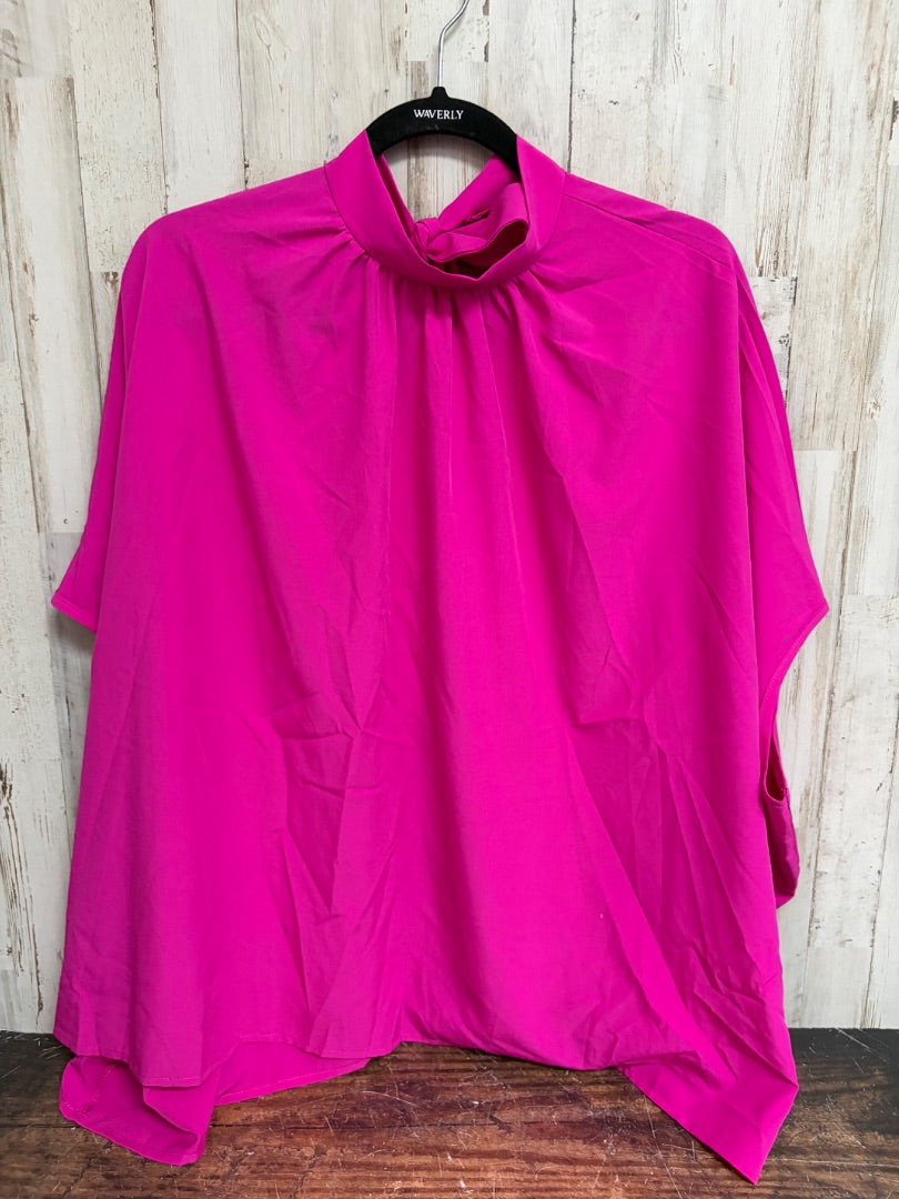 PINK SHEIN OVERSIZE HALTER TOP, LADIES M