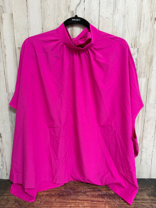 PINK SHEIN OVERSIZE HALTER TOP, LADIES M