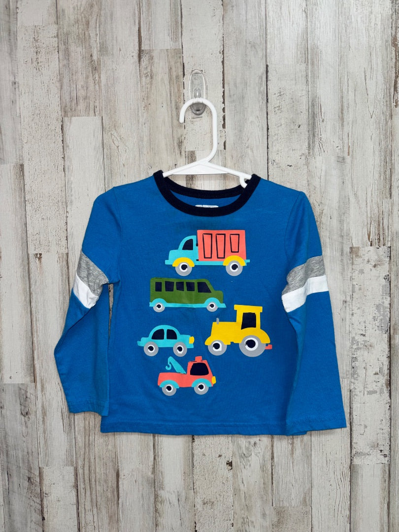 blue Childrens place truck long sleeve, Boy 2T