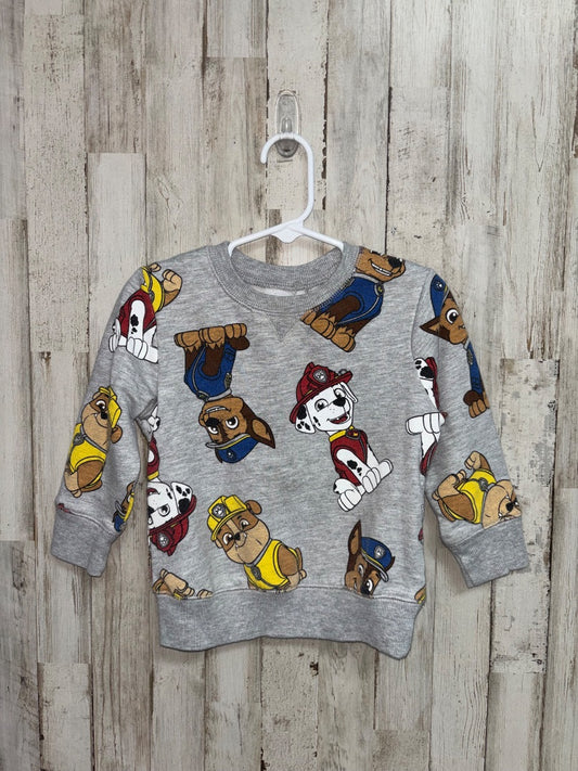 grey Jumping beans Paw patrol pullover, Boy 2T
