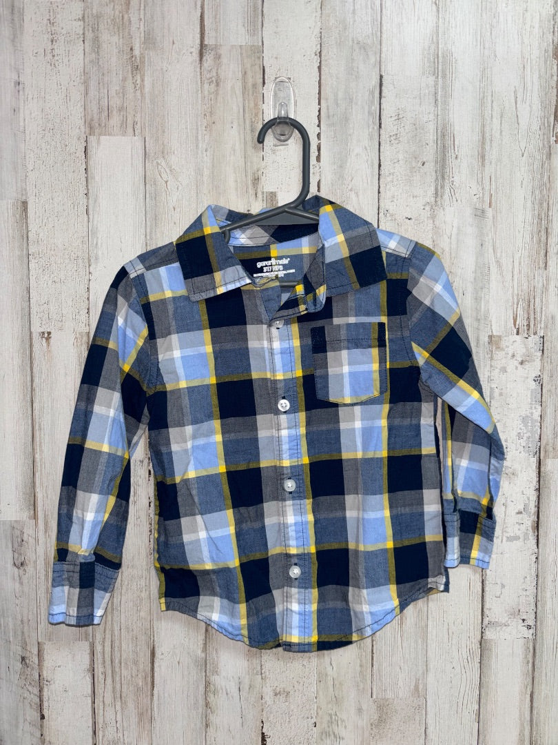 Blue GARANIMALS Pocket button up, Boy 3T