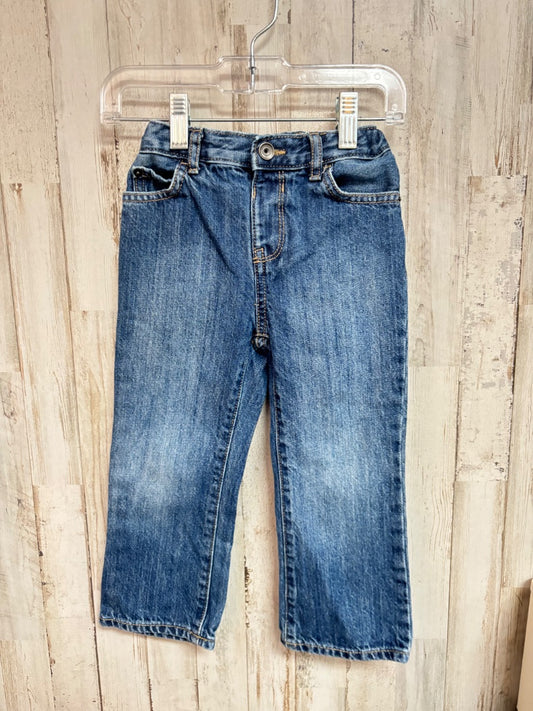 blue Childrens place Straight pants, Boy 3T