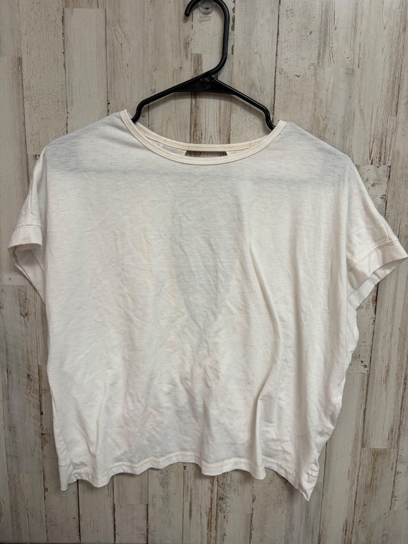 white shein open back top, LADIES S