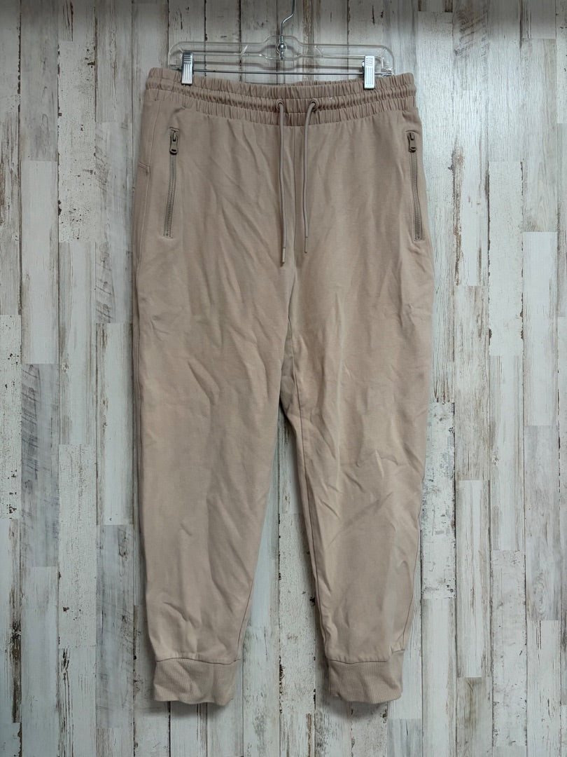 BEIGE OLD NAVY ACTIVE POCKET JOGGERS, LADIES L