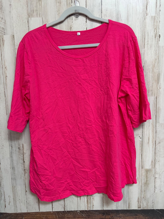PINK  COTTON TOP, LADIES XL