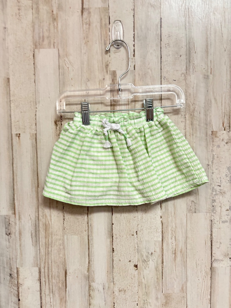 Green  Stripe skirt, Girl 18M
