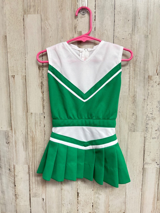 GREEN  CHEER UNIFORM, GIRLS 3T