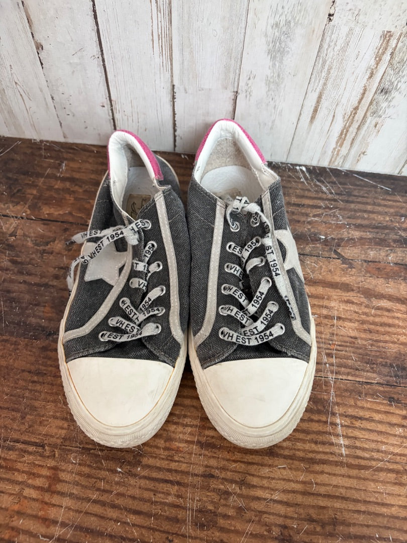 GREY VINTAGE HAVANA STAR SNEAKERS, SHOES A7.5