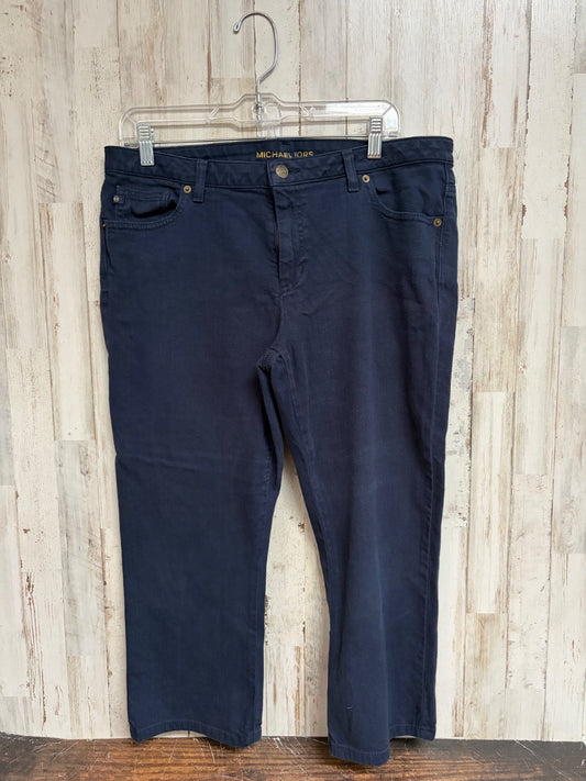 NAVY MICHEAL KORS CAPRIS, LADIES L
