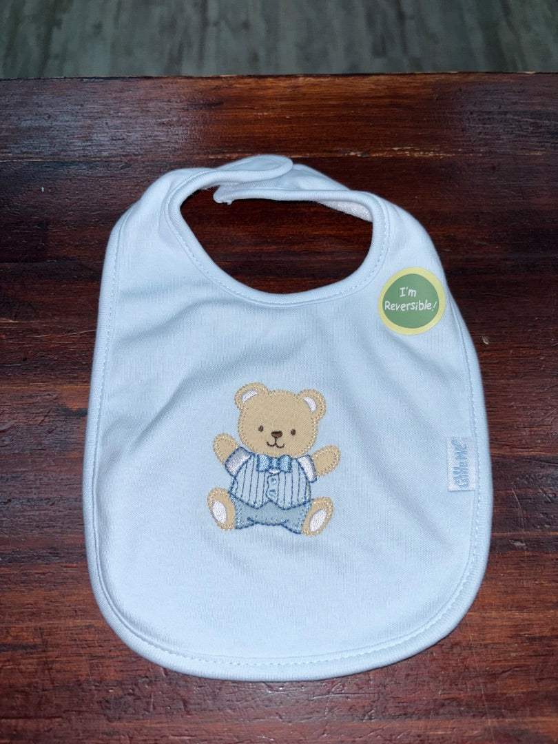 Blue Little me NEW teddy bear bib, Baby Gear