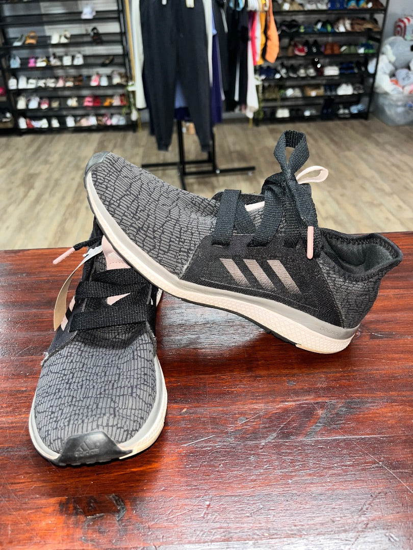 BLACK/GREY ADIDAS EDGE LUX SNEAKERS, SHOES A7.5
