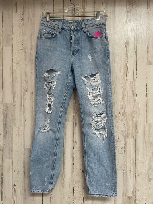 DENIM  SZ2 BOYFRIEND JEANS, LADIES S