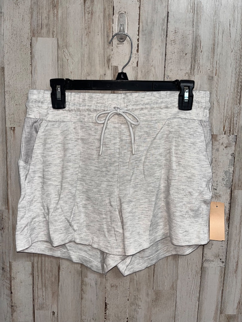 GREY DANSKIN HEATHER COTTON SHORTS, LADIES M
