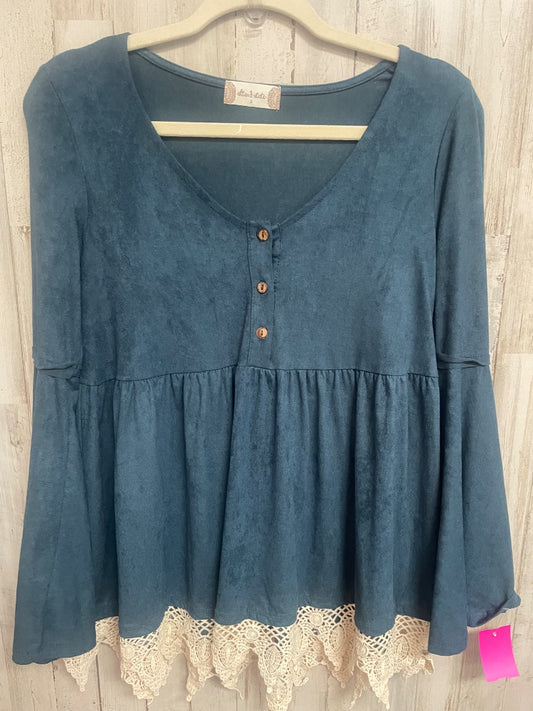 TEAL ALTARD STATE SUEDE BABYDOLL STUFF, LADIES S
