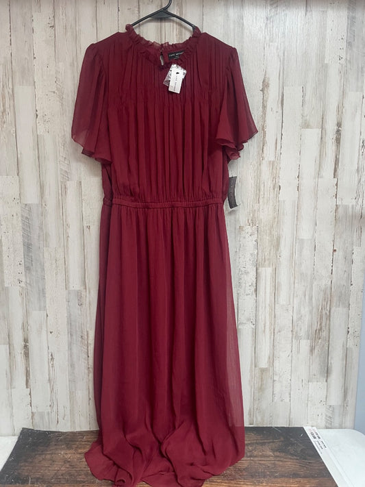 MAROON LANE BRYANT NEW 14/16 LAYERED MAXI, LADIES XL