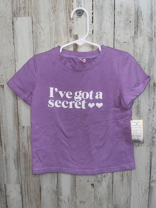 PURPLE  IVE GOT A SECRET- SISTER TEE, GIRL 3T