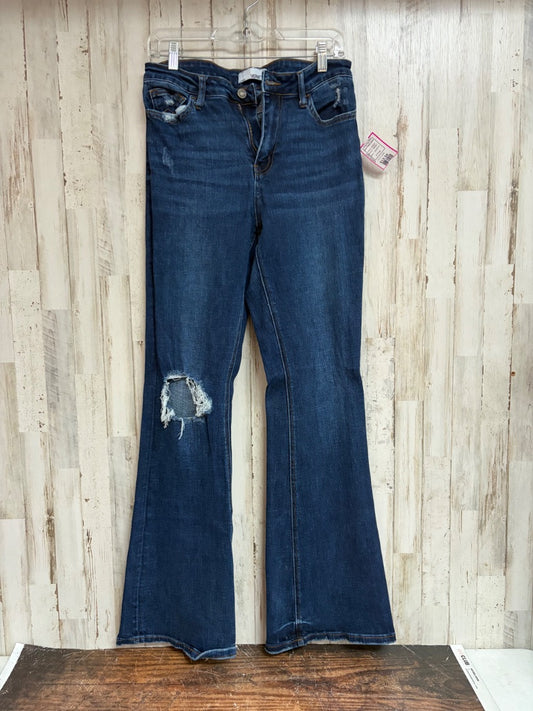 DENIM VERVET SZ29 FLARE JEANS, LADIES M