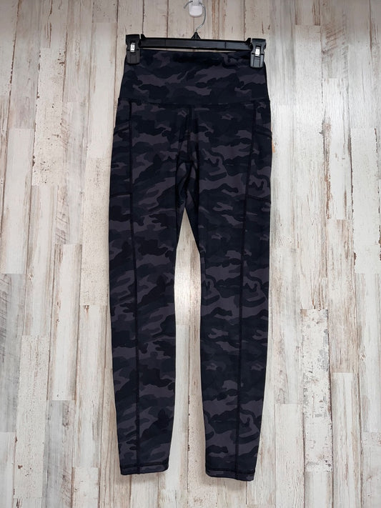 BLACK COLORFULKOALA CAMO PRINT LEGGINGS, LADIES S