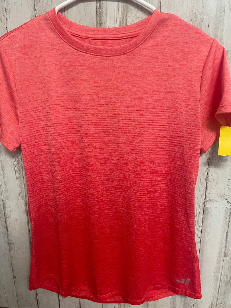 RED ORANGE BCG DRY FIT FADE TEE, LADIES XS