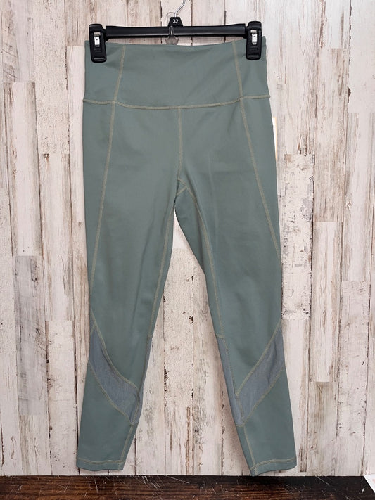 SAGE ATHLETA MESH STRIP LEGGINGS, LADIES S