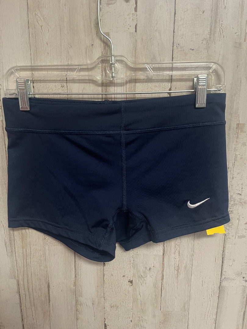 NAVY NIKE TRACK DRY FIT SHORTS, LADIES S