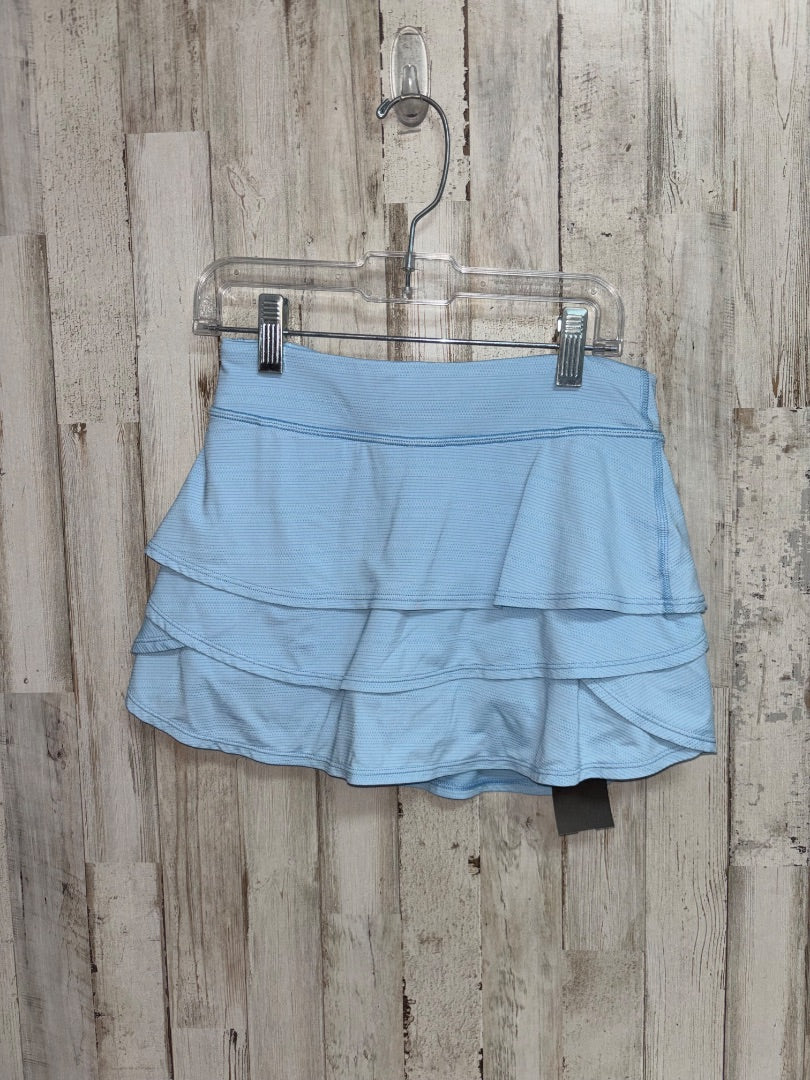 BLUE ATHLETA GIRL TIERED SKIRT, GIRLS 7