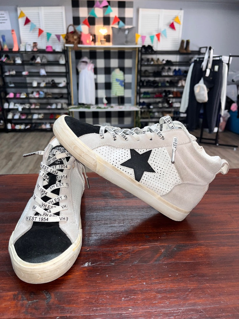 GREY/BLACK VINTAGE HAVANA STAR HIGHTOPS, SHOES A8