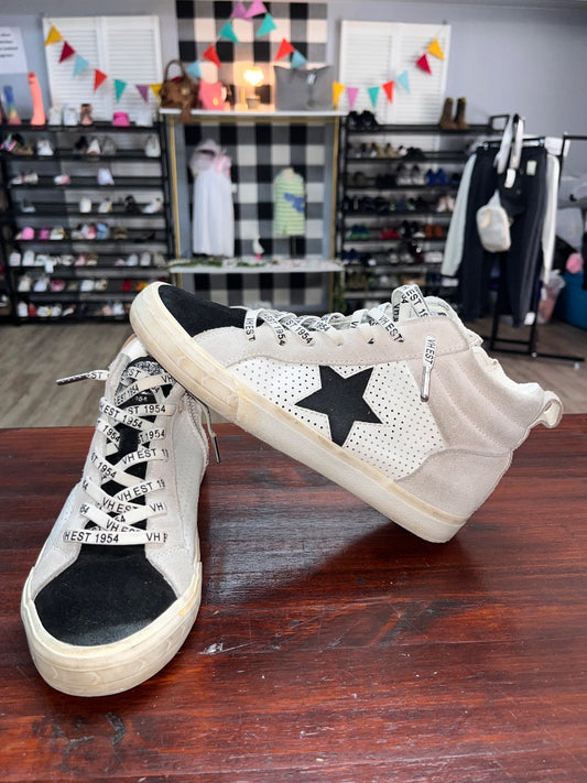 GREY/BLACK VINTAGE HAVANA STAR HIGHTOPS, SHOES A8