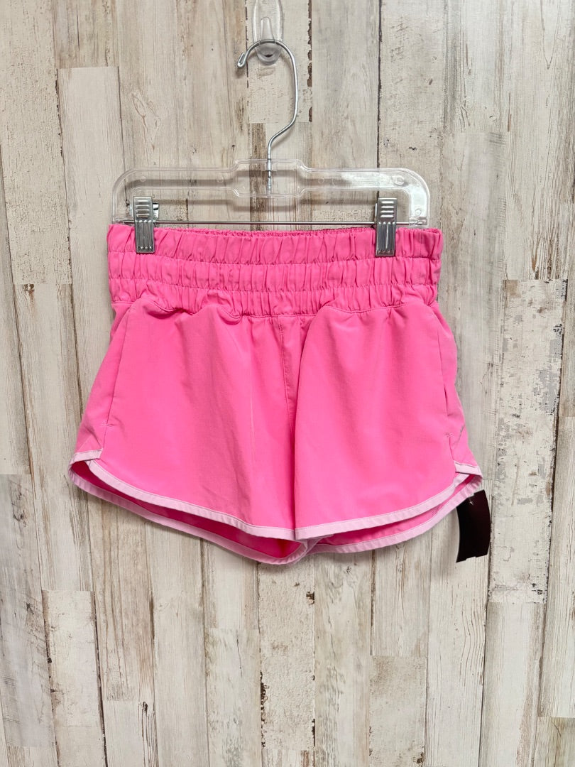 PINK ATHLETA GIRL ATHLETIC SHORTS, GIRLS 8/10