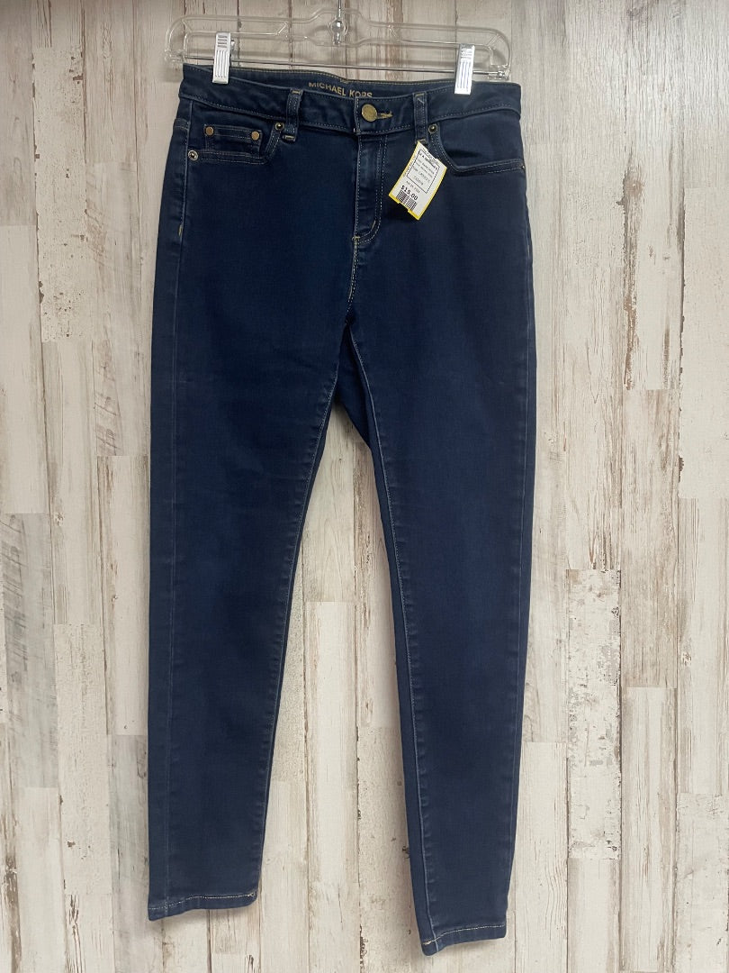 DARK DENIM MICHAEL KORS SZ 4 SKINNIES, LADIES S