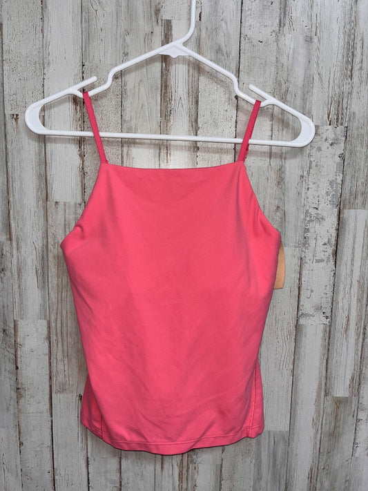 CORAL LULULEMON SZ 6 SQUARE NECK DRY FIT TANK, LADIES M