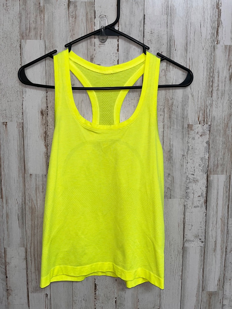 NEON LULULEMON SZ 6 DRY FIT TANK, LADIES M