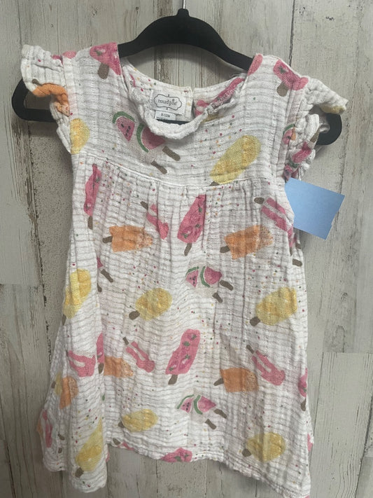 PINK MUDPIE POPSICLE MUSLIN DRESS, GIRL 9-12M