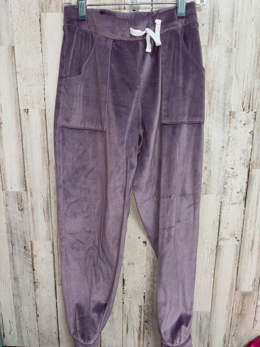 Purple Cat and Jack Suede joggers, Girl 8