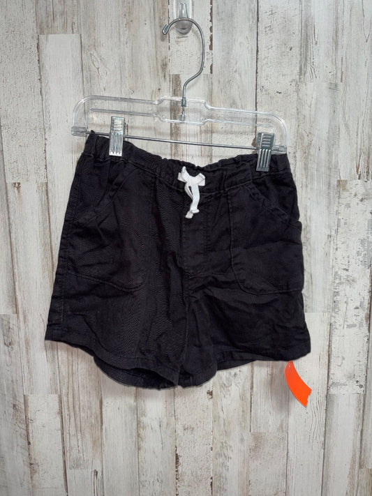 Black Wonder Nation Pocket drawstring shorts, Girl 7/8