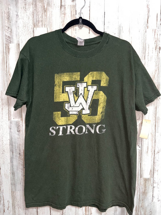 GREEN GILDAN WJ STRONG TEE, LADIES L
