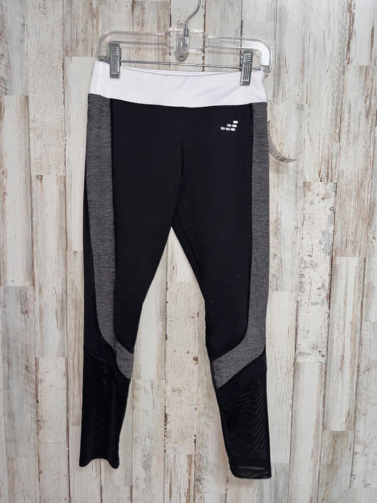 BLACK/GREY BCG DRY FIT LEGGINGS, GIRL 7