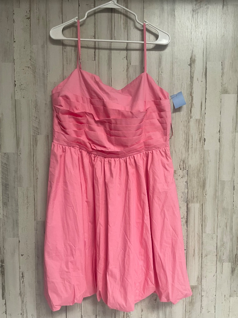 Pink While birch bubble dress, Ladies XL
