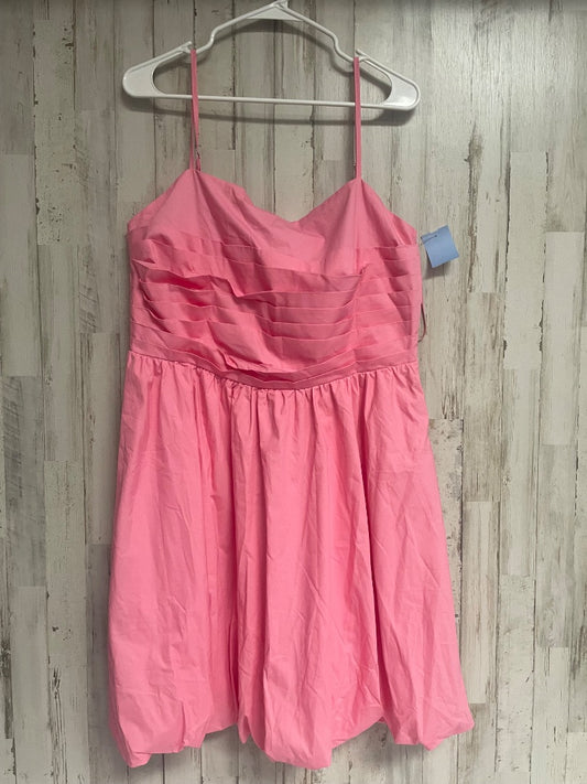 Pink While birch bubble dress, Ladies XL