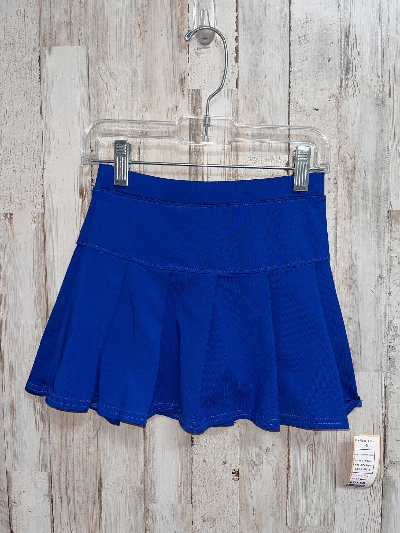 BRIGHT BLUE AZARHIA PLEATED DRY FIT SKORT, GIRL 8